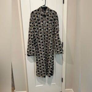 Geometric Patterned Coat